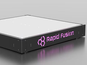 Rapid Fusion Modular Heated Print Bed 600mm x 600mm with 2 1250w Heaters Including brackets