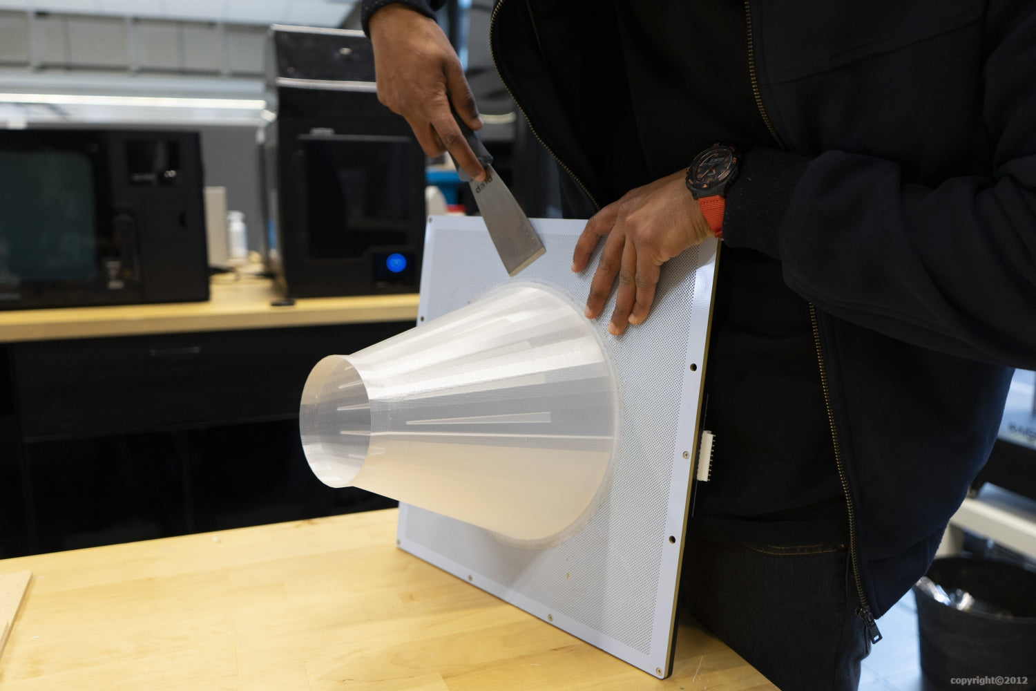 Building Custom Large-scale Audio Systems with 3D Printing