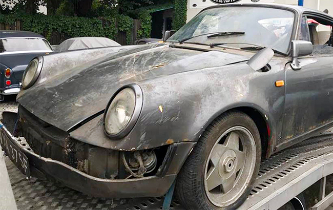 A Race Against Time to Bring Back the Vintage Porsche 911