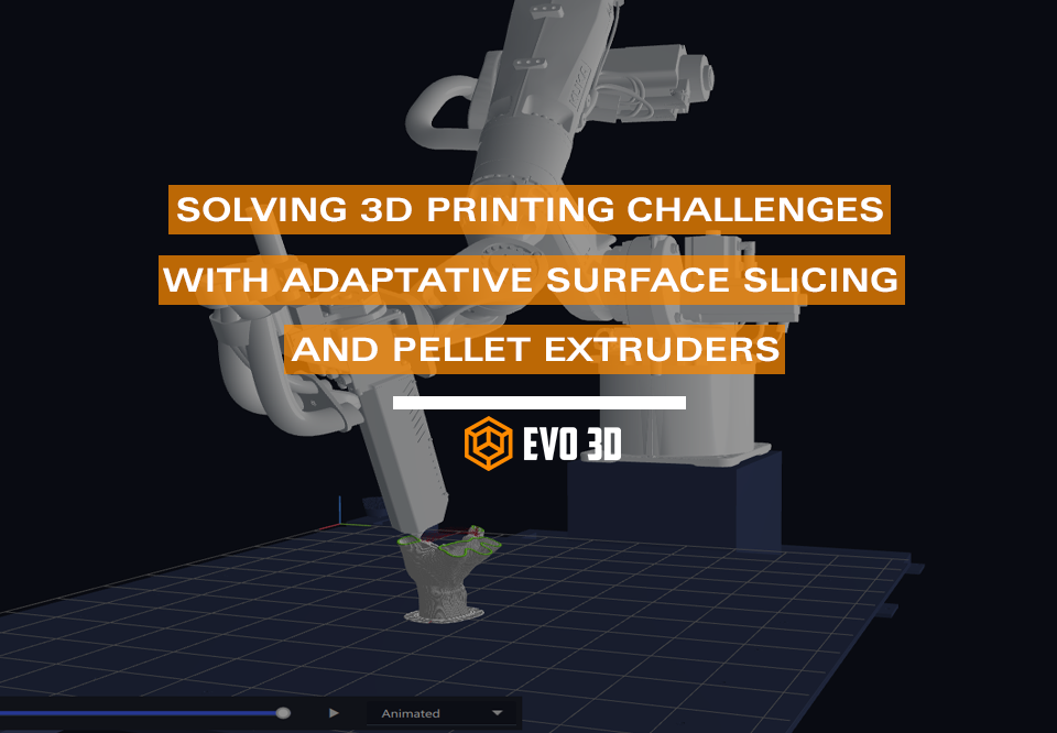 Solving 3D Printing Challenges with Adaptive Surface Slicing and Pellet Extruders
