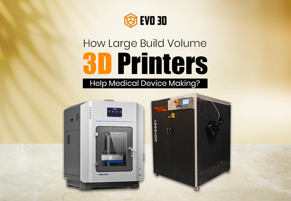 How Large Build Volume 3D Printers Help Medical Device Making?