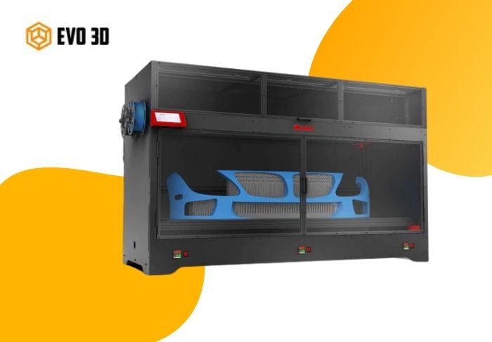 Go Big with a Large Build Volume 3D Printer at Evo3D!