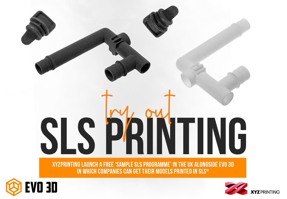 ‘Sample SLS programme’ by XYZprinting and Evo 3D