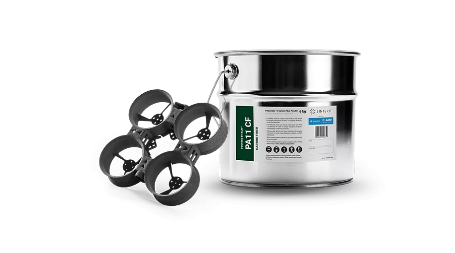 Sinterit PA11 Carbon Fiber (CF) Fresh Powder 6 kg - Regular (<60kg)