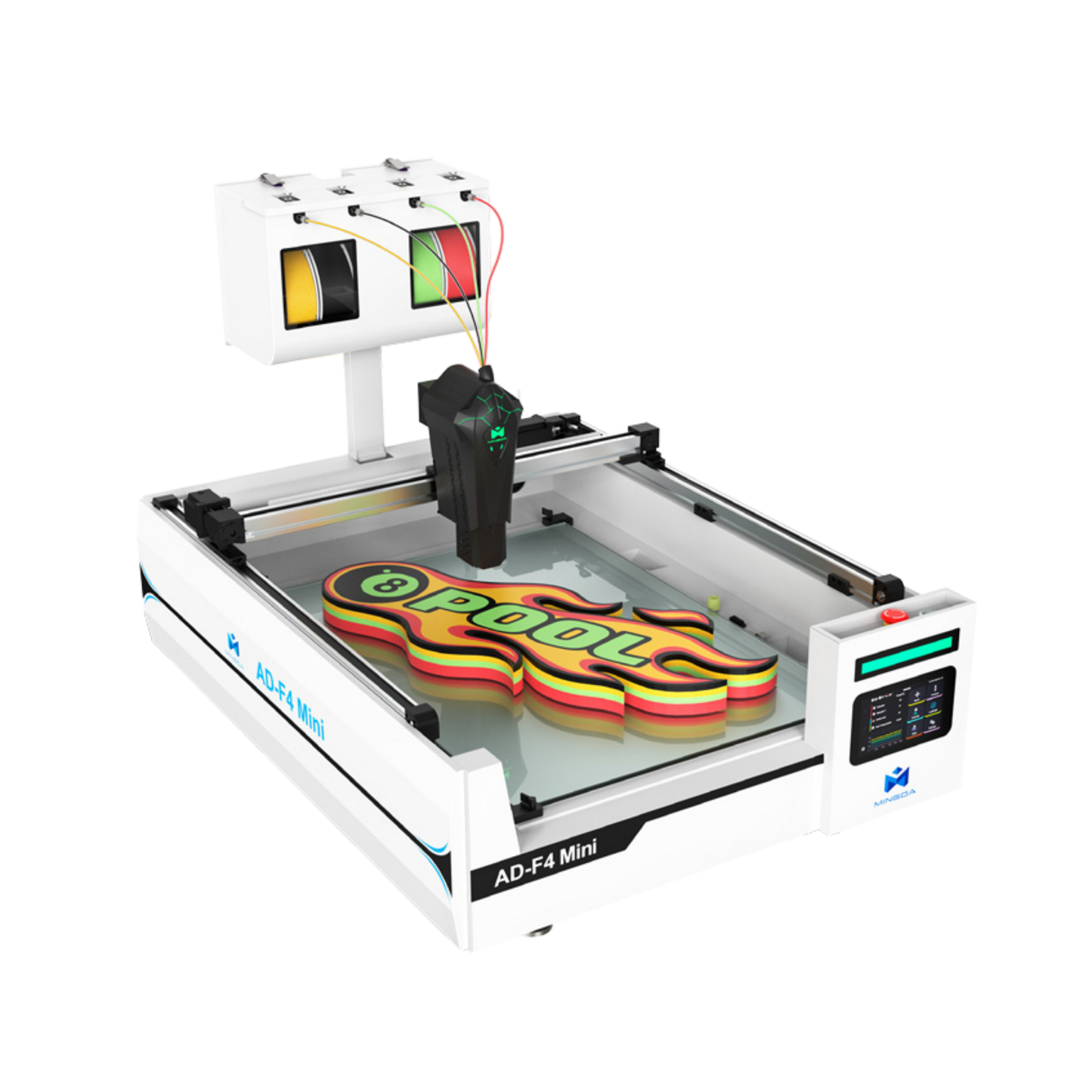 MINGDA AD-F4 Mini Channel Letter 3D Printer 800x600x100mm
