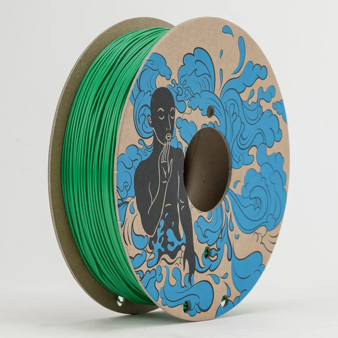 rPLA 1.75 mm GREEN 1KG rPLA Basic Filament