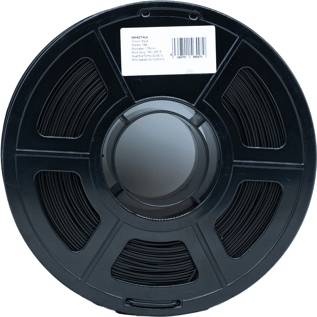Rapid Fusion IMPACT PLA 1KG Filament Black