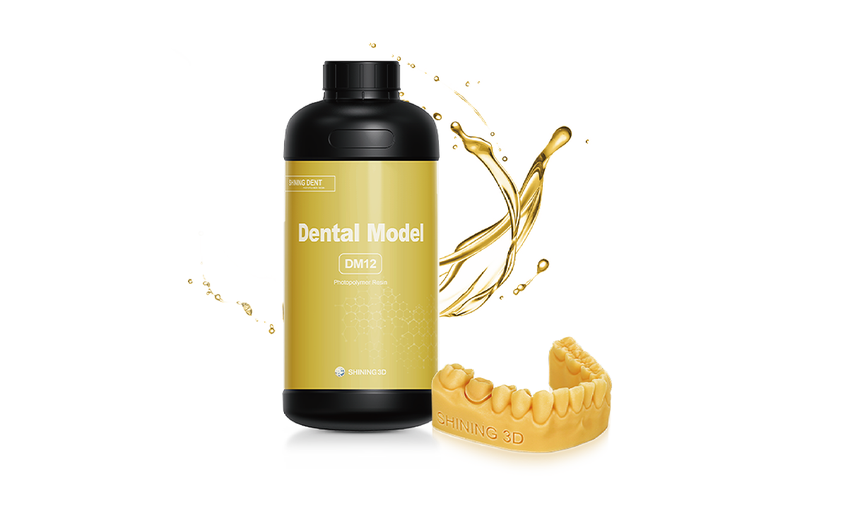 Dental Model Resin Yellow DM12