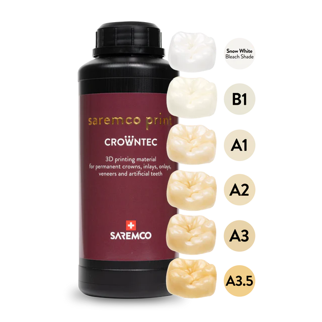 Capsule Resin A2 shade (Saremco Crowntec) 500 g