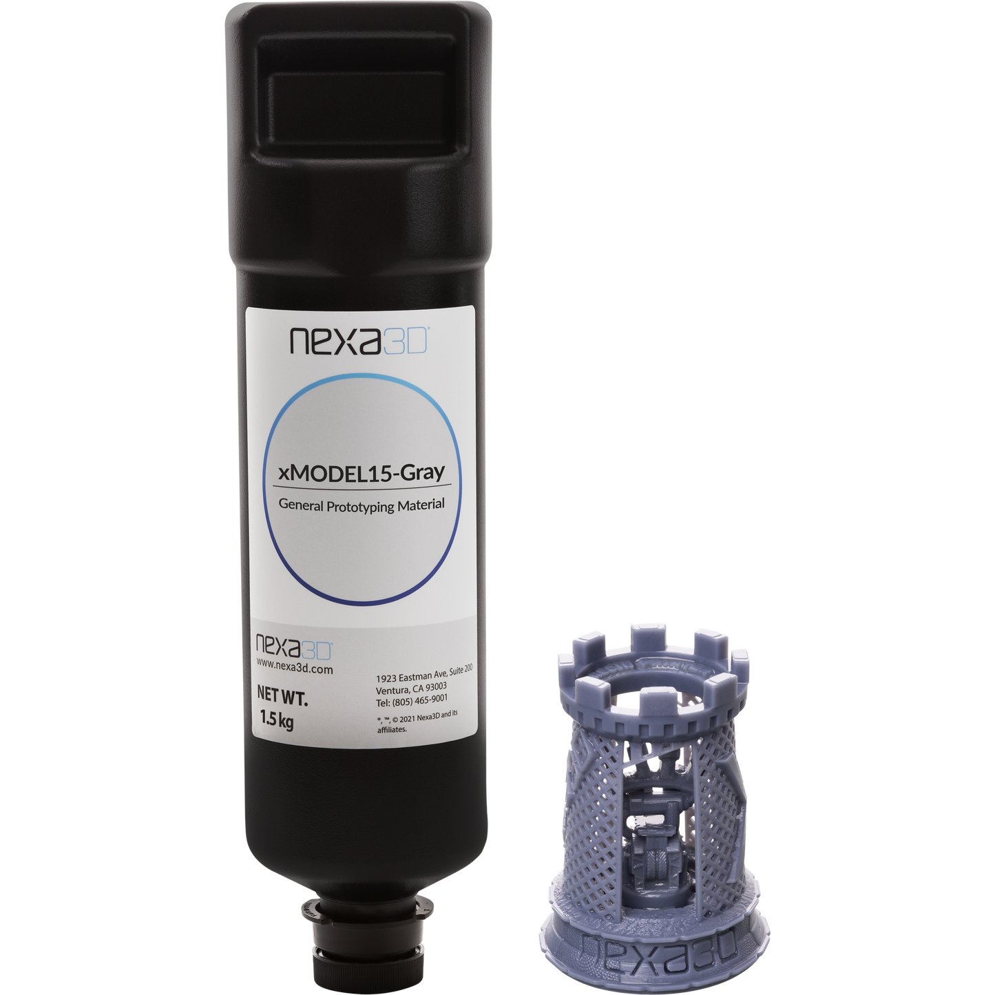 xMODEL15-Gray Resin 1.5kg for XiP and XiPPro