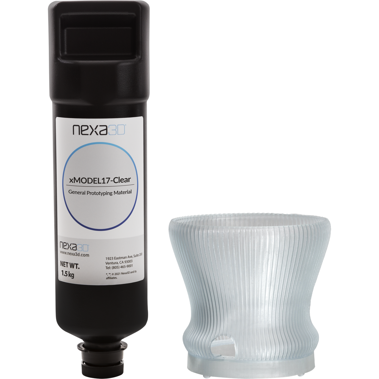 xMODEL17-Clear 1.5kg Resin for XiP and XiPPro