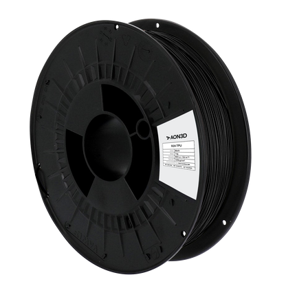 AON3D ReadyPrint™ 92A TPU Filament, Black, 1.75mm, 1kg Powered by Kimya