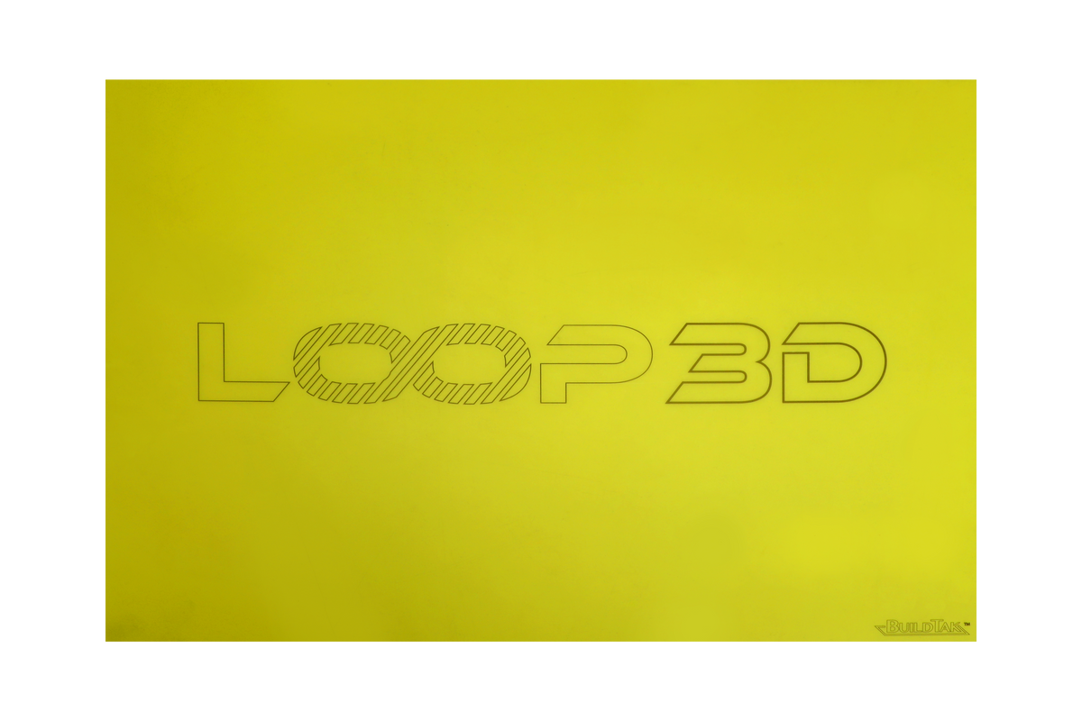 LOOP 3D Flexible Build Plate Film (PEI)