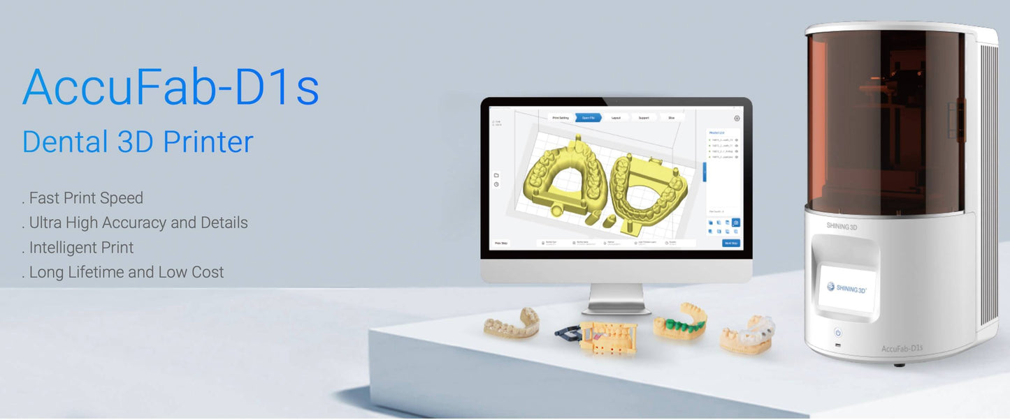 SHINING 3D AccuFab-D1s Dental 3D Printer
